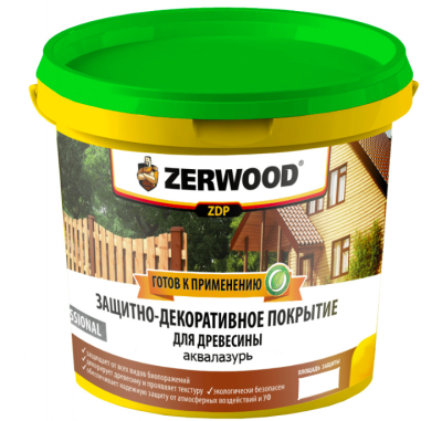 Защита-Декор (махагон) 0,9кг "ZERWOOD" акриловое