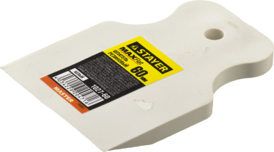 Шпатель резин.(белый) 60мм STAYER 1027-60