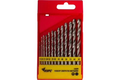Набор сверл по металлу 13шт 33699