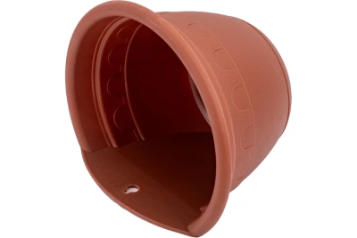 Кашпо настенное Колывань Д 16см терракотовый (С 111Т)