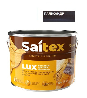 Лак алкидный Saitex LUX Палисандр 3л