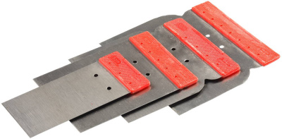 Шпатели стал. набор 4шт 50,80,100,120мм (1011-Н4)