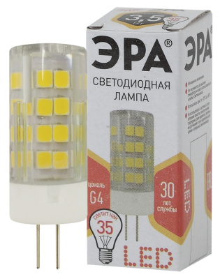 Лампа ЭРА 3,5W 2700K G4 220V 