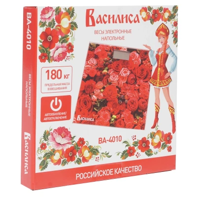 Весы напольн.Василиса ВА-4010 180кг
