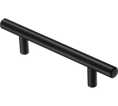 Ручка-рейлинг 96мм R-3020-96 матовый черный