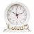 Часы наст. Классика круг 19см бел/зол 1916-002