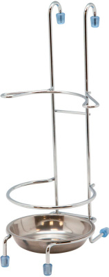 МХ-431 Держатель для кух.утвари настольный/навесной хром