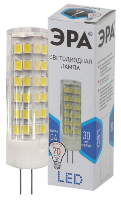 Лампа Эра JC G4 220V 7W 4К керам.