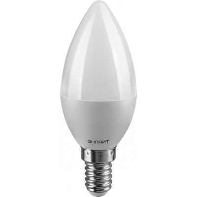 Лампа Онлайт C37-6W-2700K-E14 71628