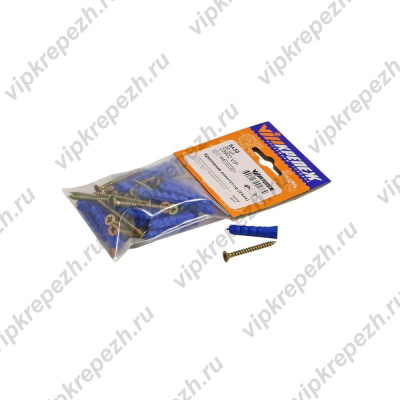 Набор д/плинтусов 6/30 (ежик) 30шт 23902