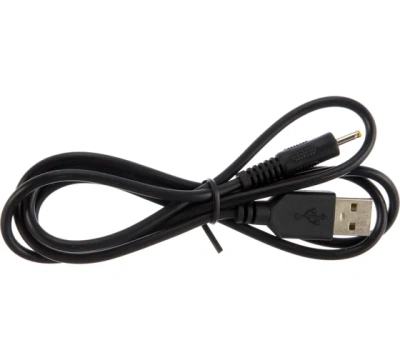  Кабель USB штекер-DC 1.5м черн.Rexant 18-1155