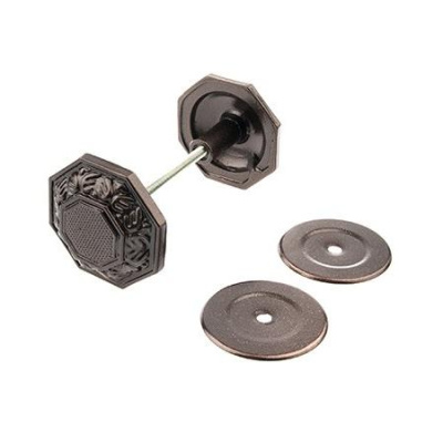 Ручка-кнопка РД-1-ПП антик коричневый