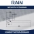 Смеситель для ванны RAIN Кремний 561-309