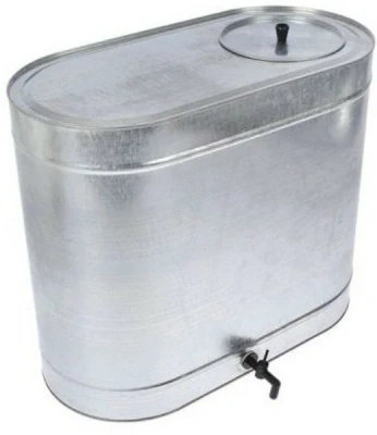 Бак 120л оцинк с краном