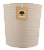 Горшок цв. Цилиндр 3л слоновая кость 5пл0603