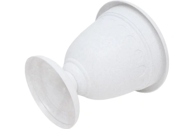 Вазон высокий Колывань 3л мрамор. (С134М) д 22см