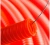 24499 Труба гофр.20мм ПВХ оранж. с зондом 