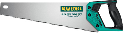 Ножовка KRAFTOOL Alligator Universal 7, 400мм, универс.