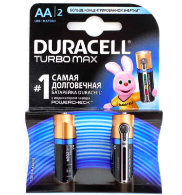 Э/п Duracell  LR6 BL2