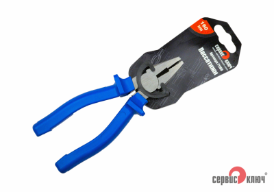 Пассатижи СЕРВИС КЛЮЧ 160мм синие ручки 71160