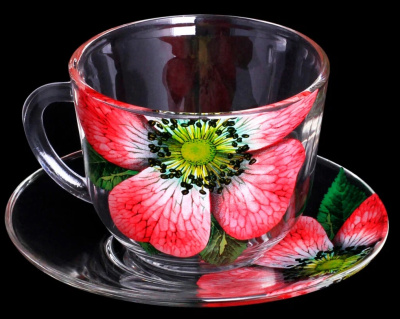 Набор подарочный 4пр"Дуэт" 200мл Китайск.роза з2222кр