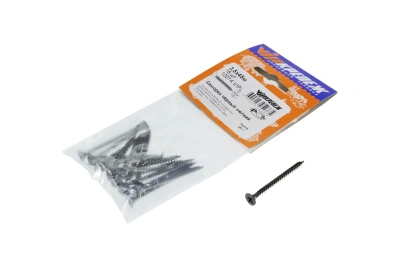 Саморез черный 3,5/45м  16 шт