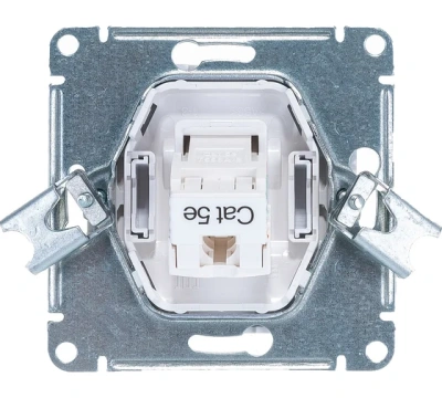 Розетка комп.Atlasdesign мех.бел.ATN000183