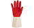 Перчатки хоз.Сверхпроч. БИКОЛОР (бело-красный) S