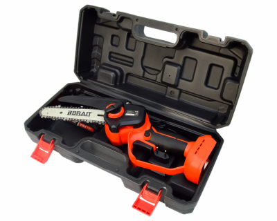 Пила цепная аккам. BRAIT BCHS20-2NM 2Ач 20В 1АКБ 180Вт 150мм шина 6" 37зв кейс ЗУ