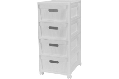 Комод 4-х секц.Velvet с52188/16бп бел.