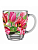 Кружка 350мл Тюльпаны 2025-Д
