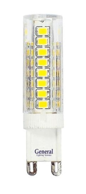 Лампа General LED G9-P 7W 220V 4500K пластик