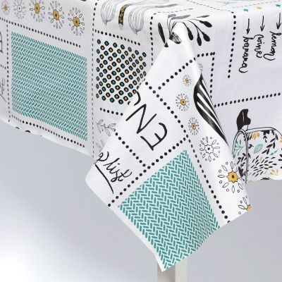 Скатерть ПВХ "Лимоны" 137*180см Доляна (10620859)