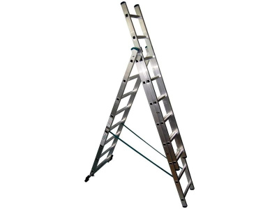 Лестница алюм. 3х6 ступ. 1,65х2,53х3,42 Россия