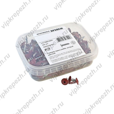 Саморез прессшайба красное вино 4,2х13 острая 300шт