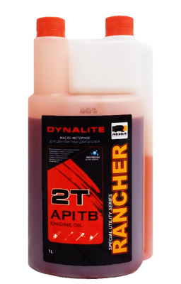 Масло 2Т минеральн. с дозатор. 1л Rancher Dynalite
