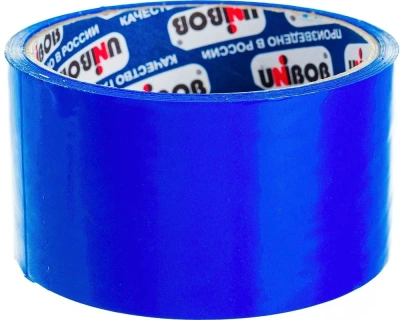 Скотч синий 48-24м "UNIBOB"