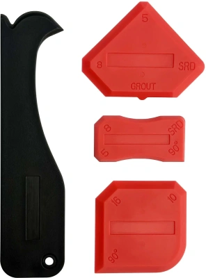 Набор шпателей для затирки швов 4предмета 