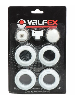 Комплект д/радиаторов 3/4 без кронштейнов Valfex