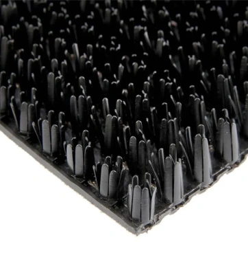 Коврик травка 45*75см*12мм (черный)000401