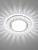 Светильник точ.Ecola Бабочки H4 LD7040 GX-53 4К хром.