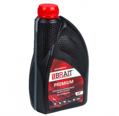 Масло 4-х тактн.BRAIT SAE 5W 300API SN синтетика 1л