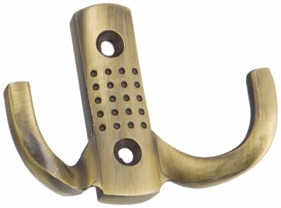 Крючок KR0061 античная  бронза