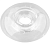 Термошайба 25шт d=22мм для поликарб прозрачная