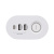 Удлинитель+струбцина 3с/з+3USB 1,5м с выкл. ETD-03U-150wh