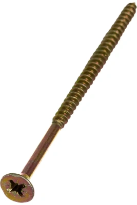 Шуруп желтый цинк 5*100мм  50шт