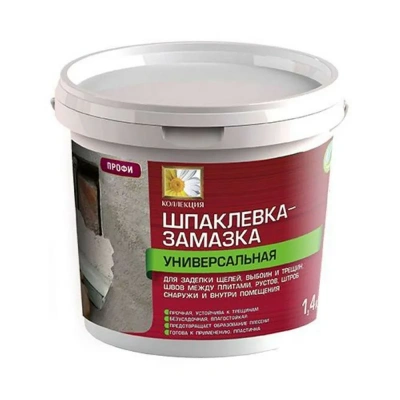 Замазка д/выбоин и трещин 1,4кг г.Ижевск