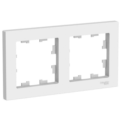 Рамка 2-х местн.Atlasdesign бел.ATN000102