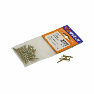 Шуруп желтый цинк 3,5/25  27шт