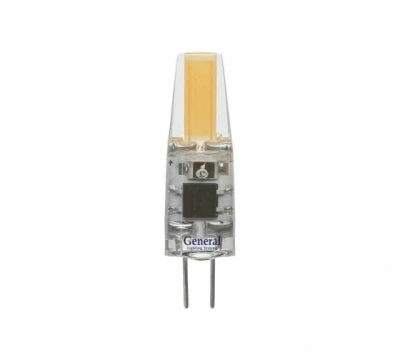 Лампа General  3W 4500K G4 220V S силикон
